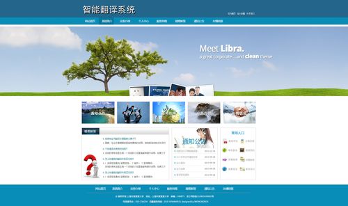 大气集团网站模板_网站模板设置