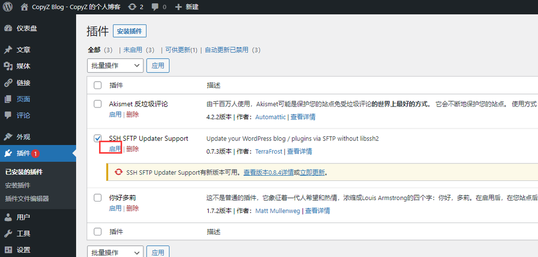 ftp安装wordpress_FTP