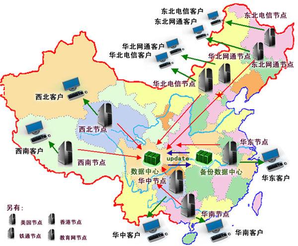电信cdn服务范围亚洲_服务范围