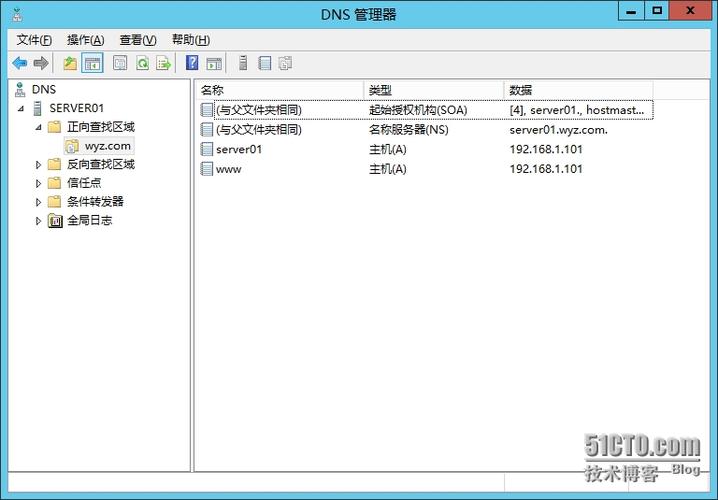 dns服务器反向查询配置_配置DNS
