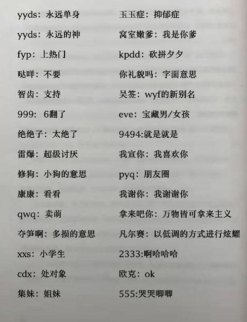 国外流行的网络应用_网络流行语