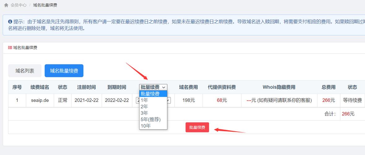 公司网站域名续费_域名续费