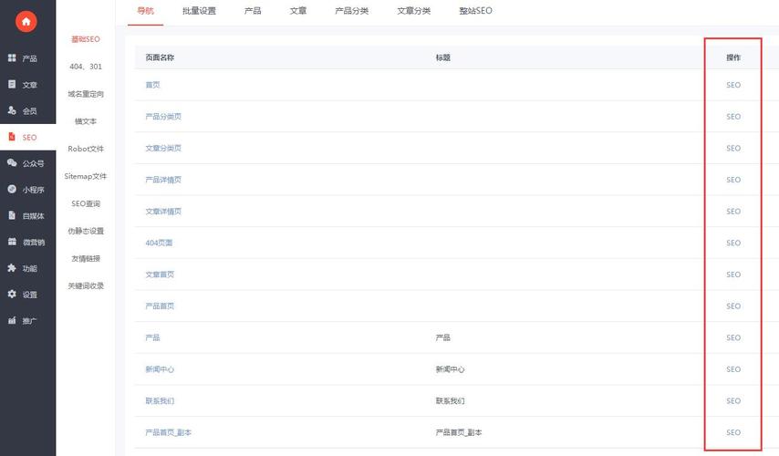 各大网站收录_SEO设置