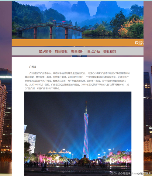 广州模板网站_网站模板设置