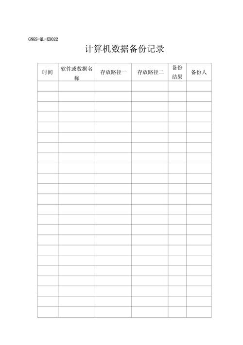 服务器备份表格_管理服务器备份