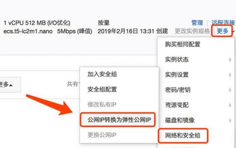 ECS去公网IP_检查ECS资源是否具有多个公网IP