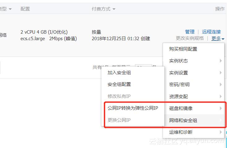 ECS去公网IP_检查ECS资源是否具有多个公网IP