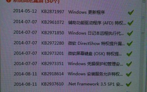 发现系统漏洞_设备发现