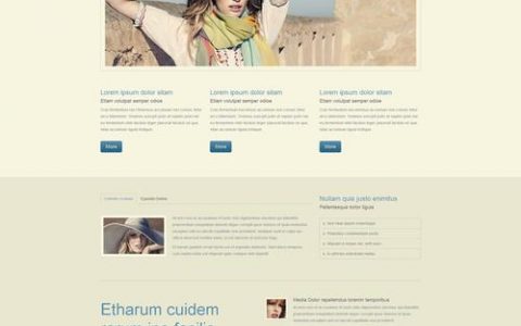 个人博客模板php_博客
