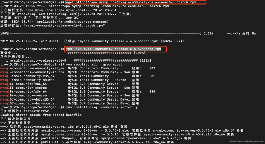 服务器mysql_自建MySQL服务器