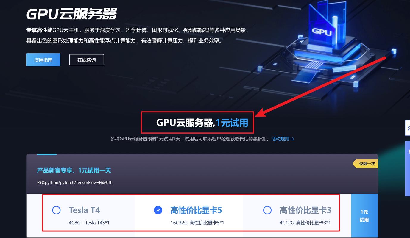 GPU云运算服务器促销_GPU调度