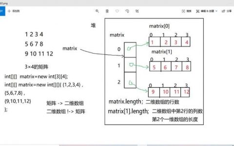 二位数组_文本编辑