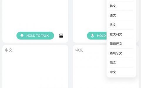翻译软件语音_翻译处理