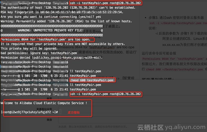 ecs连接linux_使用私钥登录Linux ECS