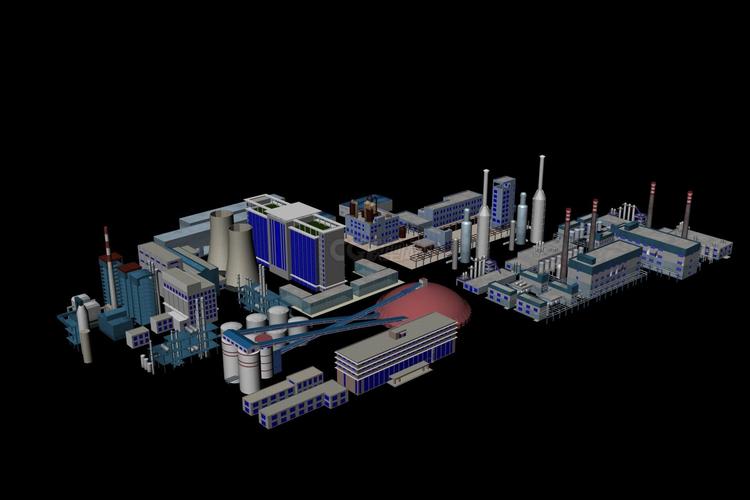 电子工厂网站建设_工厂建模