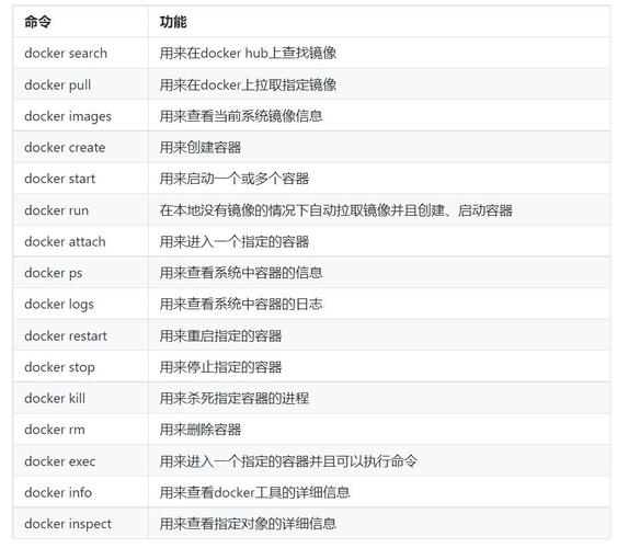 docker命令详解_执行Docker命令