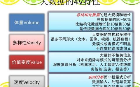 大数据的特点和意义_产品特点