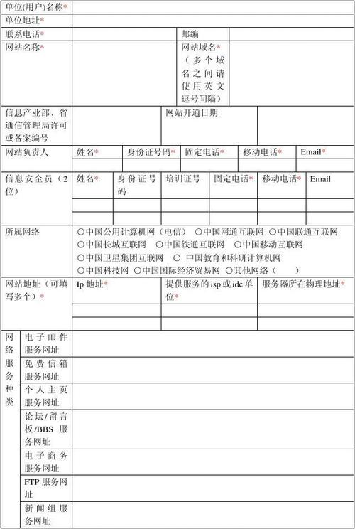 个人网站 备案 名称_网站备案