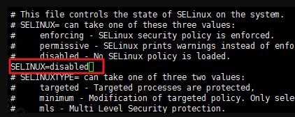 euler selinux策略_关闭SELINUX