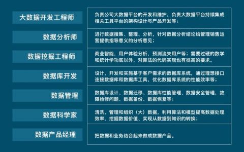 大数据应用与技术专业就业方向_信息技术人才培养