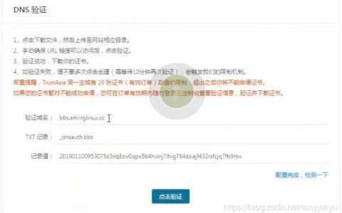 国外域名 虚拟主机_DV证书DNS验证失败该如何处理？