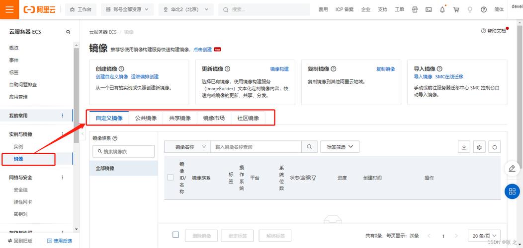 ECS公共镜像更改_更改VPC