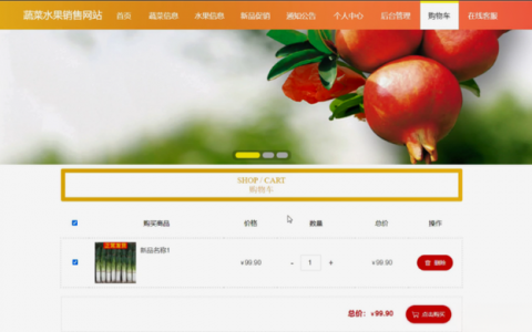 单页面销售网站_销售管理