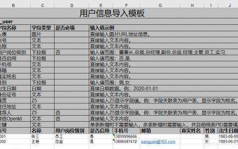 excel数据库函数_通过Excel导入数据