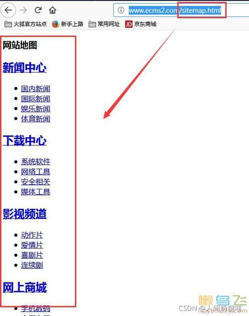 帝国cms 制作网站地图_制作地图