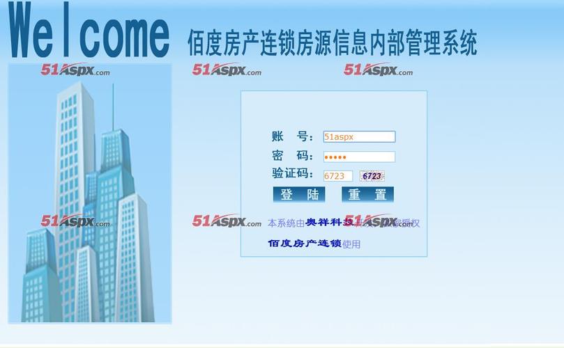 房产网站系统源码_登录系统网站