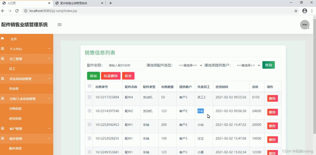 服务器销售网站源码_销售管理