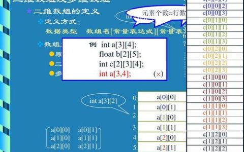 二维数组排序_数组