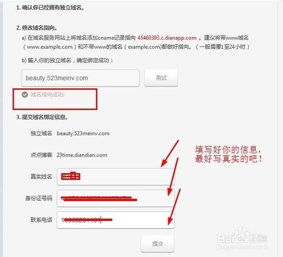 点点 独立域名_独立域名申请后还需要做什么？