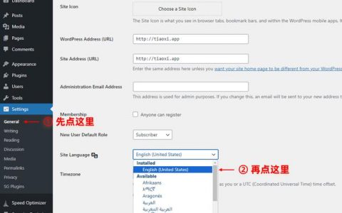 多种语言网站_网站基础设置