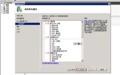 error1001请检查iis服务器配置_安装IIS