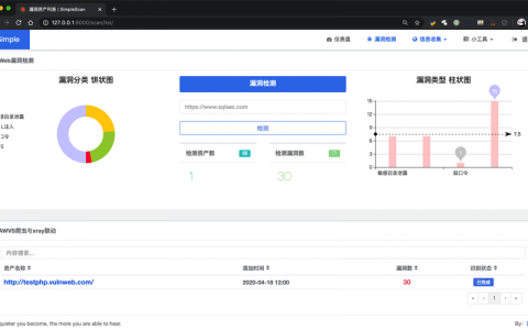 端口漏洞扫描工具_漏洞扫描