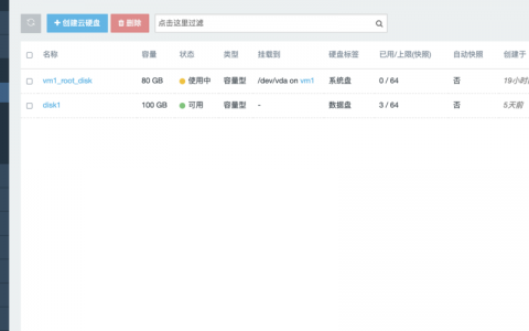放心快照优化_云硬盘快照