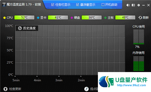 电脑温度监控工具_电脑端