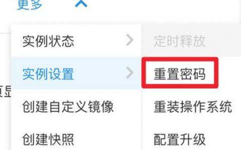 服务器忘记密码重置_忘记密码