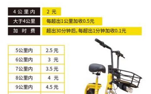 电动车分时租赁计费_计费项