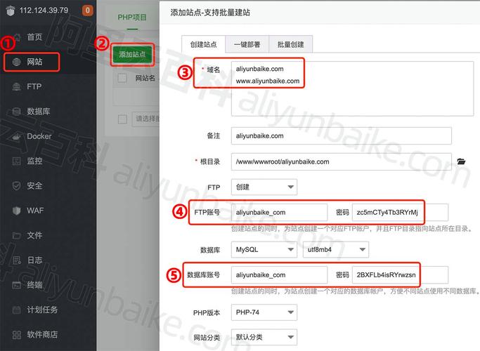 服务器放n个网站_使用Flexus云服务器X实例安装宝塔面板