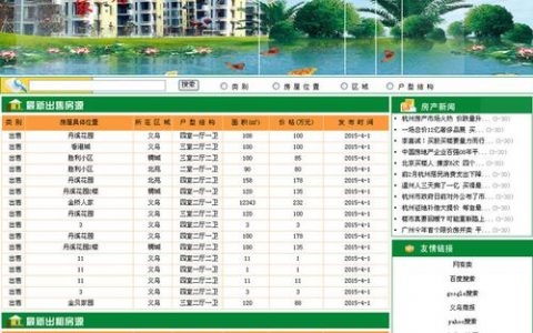 房产采集网站源代码_源代码