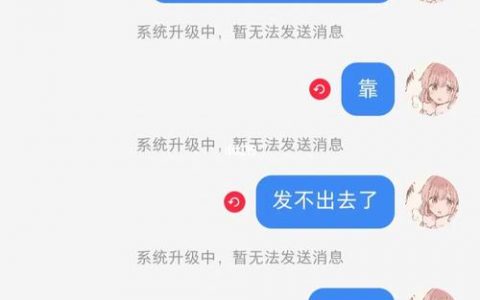 为何花雨庭服务器无法发送消息？