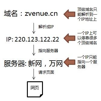 网站服务器和域名的区别是什么