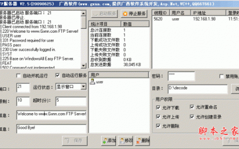 e语言 ftp服务器_FTP