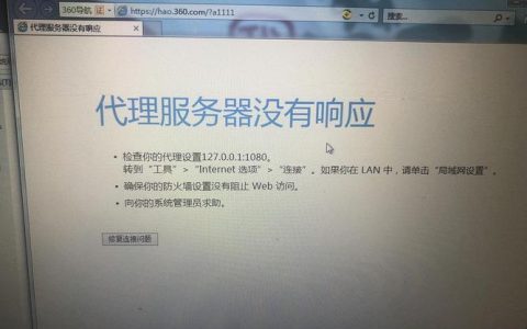 上l ne服务器无响应 指的是什么情况？
