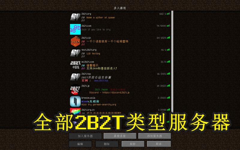 2b2t服务器支持什么版本