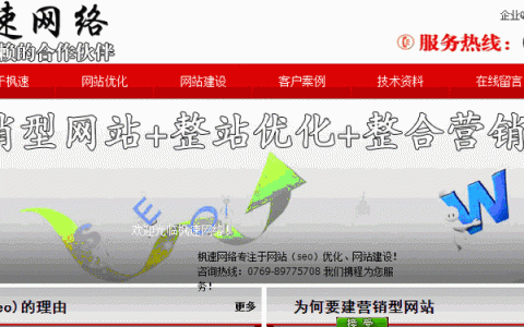 东莞seo网站建设公司_网站推广（SEO设置）