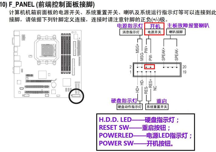 服务器主机开机排线接线图_配置开机向导