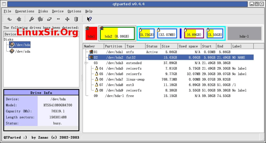fdisk 扩容磁盘分区_如何查看磁盘分区形式（Linux）